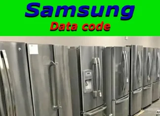 Jak zjistit rok výroby chladničky Samsung