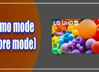 Jak vypnout demomód (obchodní režim) na televizorech LG