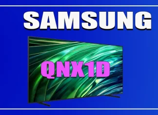 Samsung Neo QLED 4K QNX1D TV 2024, speciální model